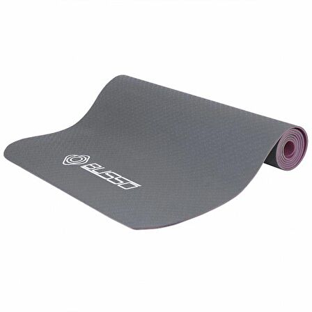 BS703 TPE YOGA MAT 173*61*0,4cm GRİ-PEMBE