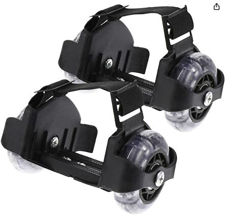 BUSSO-YX-SG-04-60 KG TAŞIMA KAPASİTELİ 2 TEKERLEKLİ IŞIKLI TOPUK PATENİ