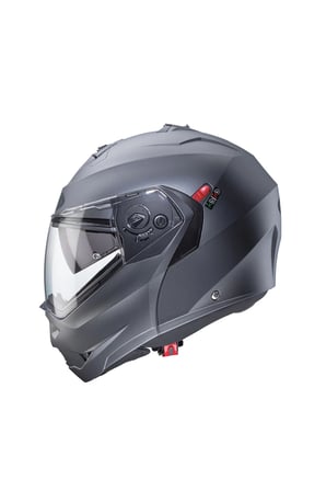 DUKE XTOUR ÇENE AÇILIR MOTOSİKLET KASKI MAT GUN METAL MAT TİTANİUM