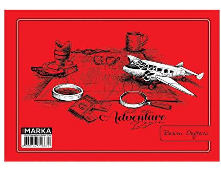 Resim Defteri 35X50 Spiralli Pp Kapak Karışık renk- 1 adet