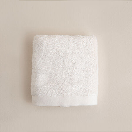 Solid El Havlusu 33x33 cm Ekru