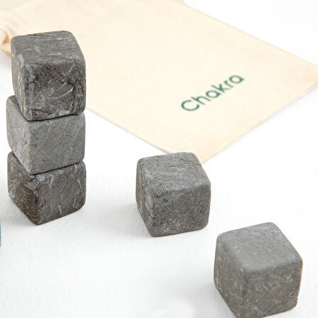Buz Taşı Seti 2x2 cm  Koyu Gri