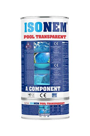 Isonem Pool Transparent Şeffaf Havuz Boyası 4,5 Kg (A+B Komponent)