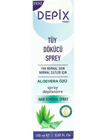 Depix Erkek Tüy Dökücü Sprey 150 ml