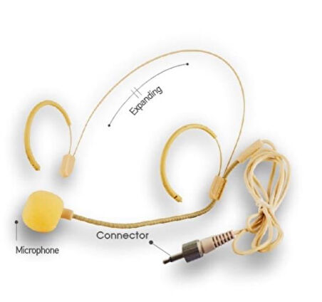 Osawa W-4 Ten Rengi 3.5 Mm Jacklı Headset Mikrofon