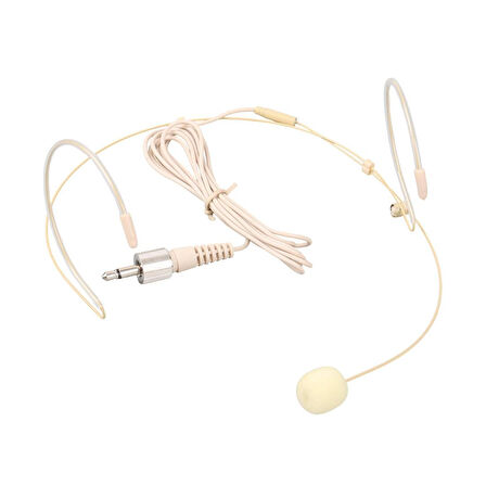 Osawa W-4 Ten Rengi 3.5 Mm Jacklı Headset Mikrofon Müşteri Hizmetleri Kafa Mikrofonu