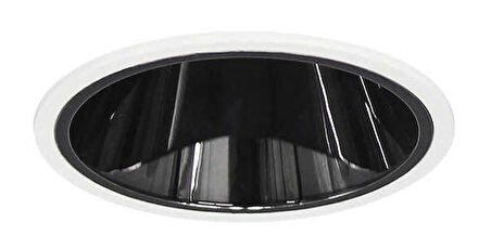 JUPITER JH711 B&S Beyaz-Siyah Sıva Altı Yuvarlak Spot Kasası