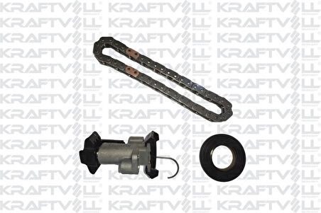 Psa Eksantrık MIL Zincir Seti (8mm) Zincir + Gergi + Kecesi P2008 I-II-208 I-II-3008 II-301-308 II-5008 - Kraftvoll 12100119