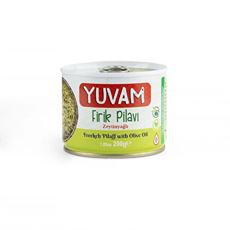 YUVAM FİRİK PİLAVI KONSERVESİ SADE 200 GR