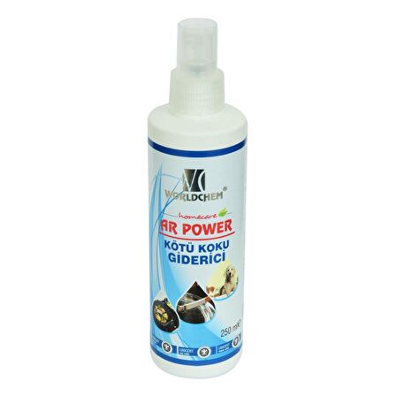 Worldchem Homecare Ar Power Kötü Koku Giderici Sprey Şişe 250ML