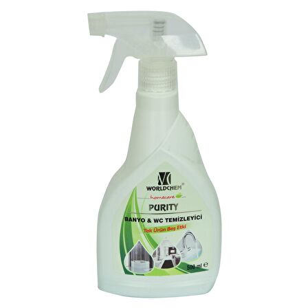 Purity Banyo ve Wc Temizleyici 5 Etki Sprey Şişe 500 ML