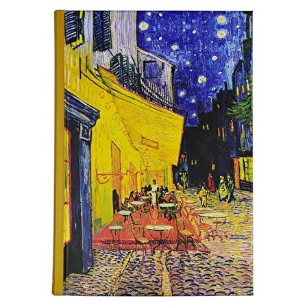 Deffter Art of Word Café Terrace at Night - Van Gogh