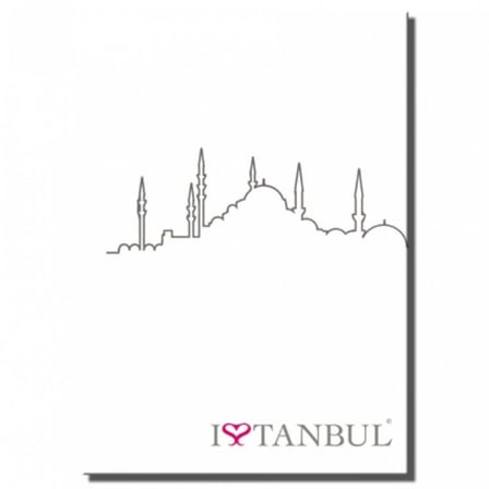Defter 14x20 I Live Istanbul Mosque