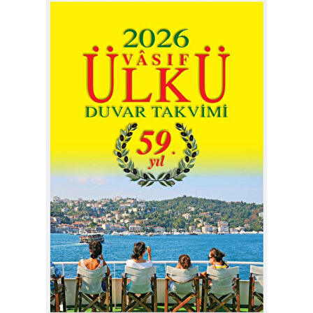 Ülkü Duvar Takvimi 2026