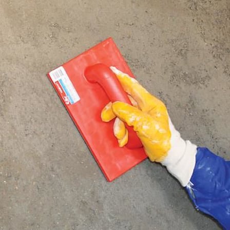 S'82 Tirfil Mala Sıva Perdahlama Aparatı Kırmızı Plastik Saplı