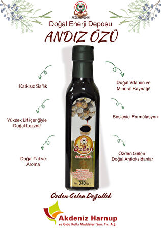 ÖZDEN Akdeniz Harnup - Andız Özü 340g - Juniper Extract