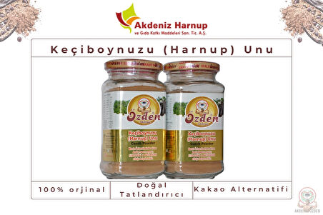 ÖZDEN AKDENİZ HARNUP- 2 adet Keçiboynuzu (HARNUP) Unu 250g - Carob Powder