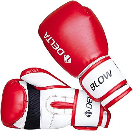 Delta Blow Dura Strong Kırmızı Beyaz Boks Eldiveni Bks