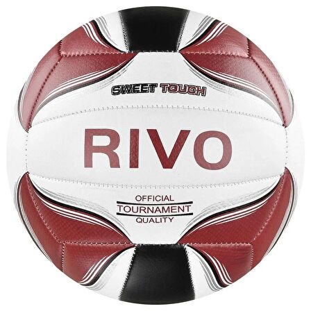 Delta Rivo Voleybol Topu Dikişli Kırmızı