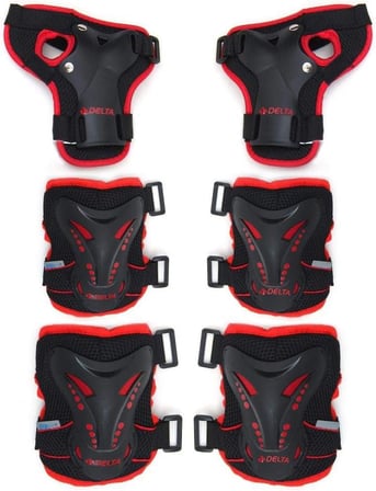 Delta Paten Kaykay Scooter Bisiklet Koruyucu Set TakImI - Hi-Tech, Small