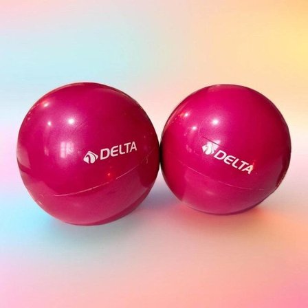 Pilates Denge mp Ağırlık Topu 0.5kg X 2 - Fuşya Ds694