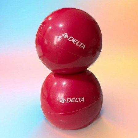 Pilates Denge mp Ağırlık Topu 0.5kg X 2 - Fuşya Ds694