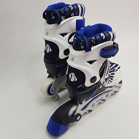 Delta Inline Skate Silikon Teker Ayarlanabilir Alüminyum Paten