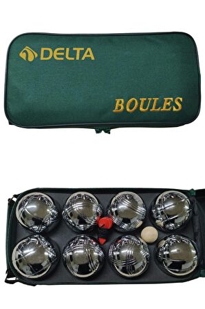 Bocce Set Çantalı 8 Toplu Metal Bocce Seti (Boules Seti)