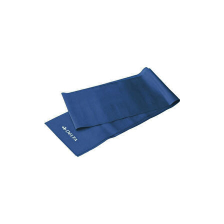 Delta Pilates Bandı Tam Sert 150 x 15 Cm Egzersiz Direnç Lastiği (Uç Kısmı Açık)