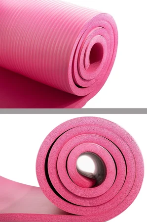 Delta Konfor Zemin 15 mm Taşıma Askılı Pilates Minderi Yoga Matı 578C SERI -Pembe