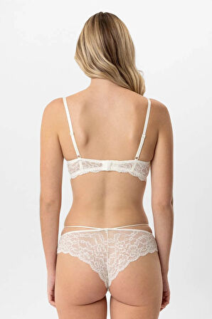Pierre Cardin Soft Push Up Kaplı Dantelli Sütyen Takım