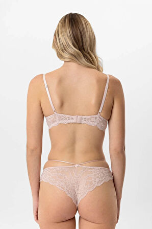 Pierre Cardin Soft Push Up Kaplı Dantelli Sütyen Takım