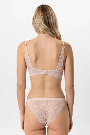 Pierre Cardin Boş Kaplı Sırt Dantel Detaylı Sütyen Takımı