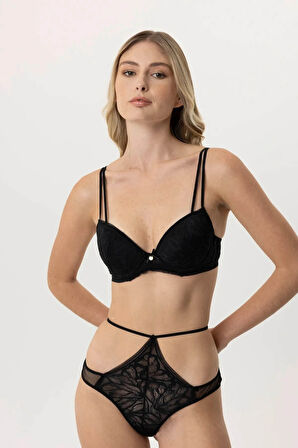 Pierre Cardin Dantelli Soft Push Up Sütyen Takım