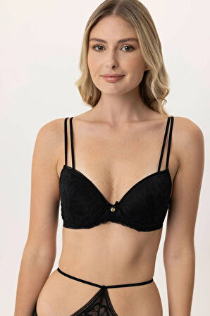 Pierre Cardin Dantelli Soft Push Up Sütyen Takım