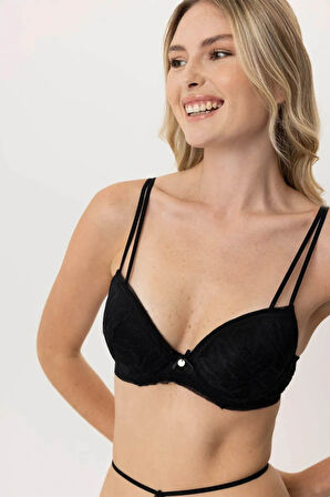 Pierre Cardin Dantelli Soft Push Up Sütyen Takım