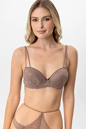 Pierre Cardin Dantelli Soft Push Up Sütyen Takım