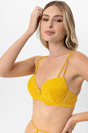 Pierre Cardin Dantelli Soft Push Up Sütyen Takım