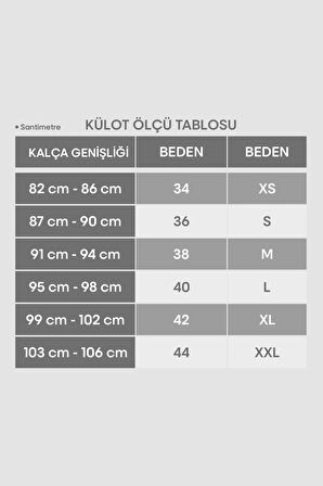 2230 Kadın Dantelli Basic Pamuklu Bato Yüksek Bel Slip (Siyah-Ekru-Pudra 3 Lü Paket