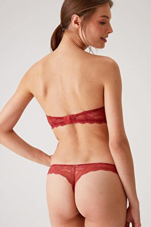 2'li Ekonomik Paket Siyah-Pink Nude 6807 Kansas Dantelli Micro Saten Sütyen Set (D Cup Seçeneğiyle)