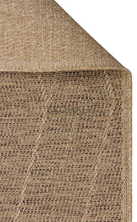 Salda Koleksiyonu iç ve Dış Mekan Kullanımına Uygun Jüt Görünümlü Yumuşak Dokulu Sisal Kilim SLD 03 Natural