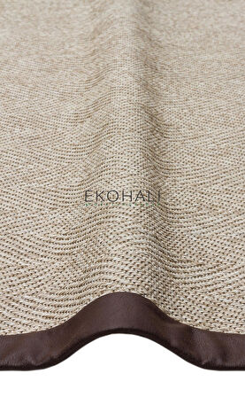 Ventura Koleksiyonu Örgülü Naturel Dekoratif Halı VNT 2704 Beige