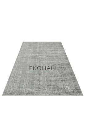Kalahari Koleksiyonu Sade ve Şık Halı KLH Plain Grey