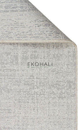 Kalahari Koleksiyonu Sade ve Şık Halı KLH Plain Silver