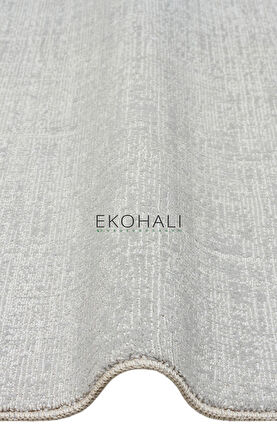 Kalahari Koleksiyonu Sade ve Şık Halı KLH Plain Silver