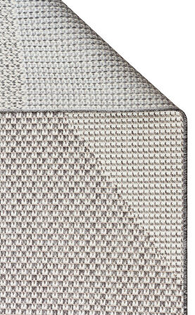 Mono Koleksiyonu Yumuşak Dokulu Kaymaz Tabanlı Şık Kilim MNO 03 Gri