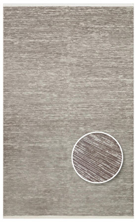 Shade Koleksiyonu Akrilik Dokuma Modern Halı SHD Plain Koyu Gri
