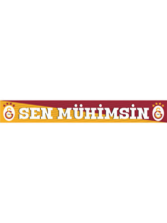 Galatasaray Sen Mühimsin Şal Atkı U88103