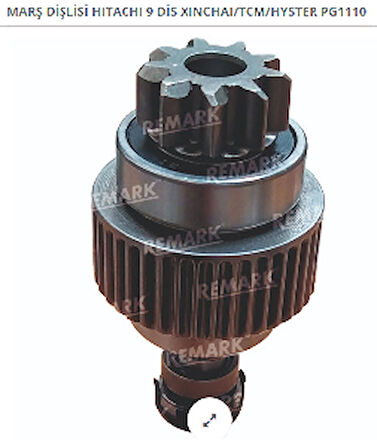 Unıversal Marş Dişlisi Hitachı 9 Dis Xinchaı/tcm/hyster - Remark-Pg1110
