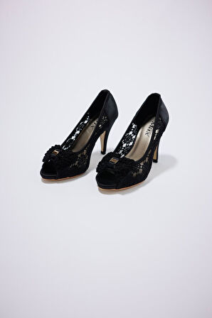 Saten Kadın Abiye Ayakkabı